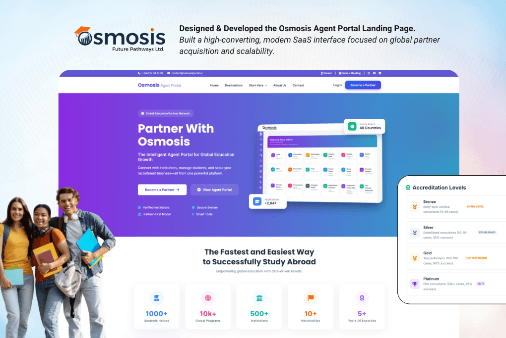 Osmosis Agent Portal